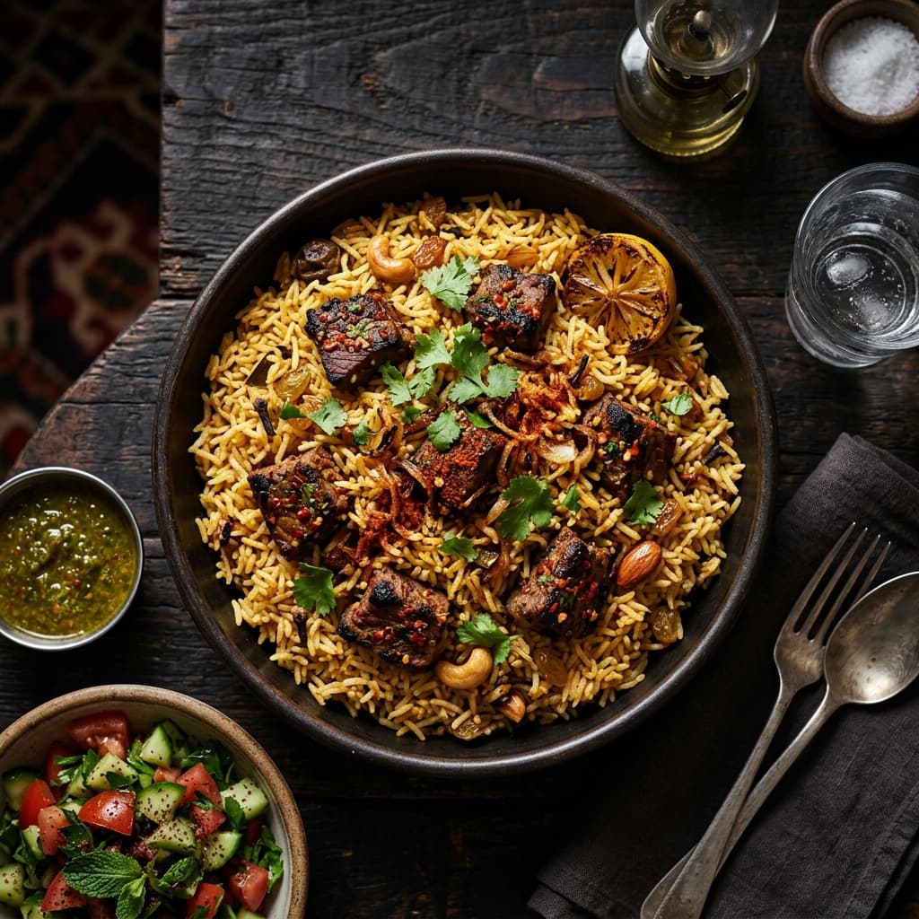 Beef Peri Peri Mandi
